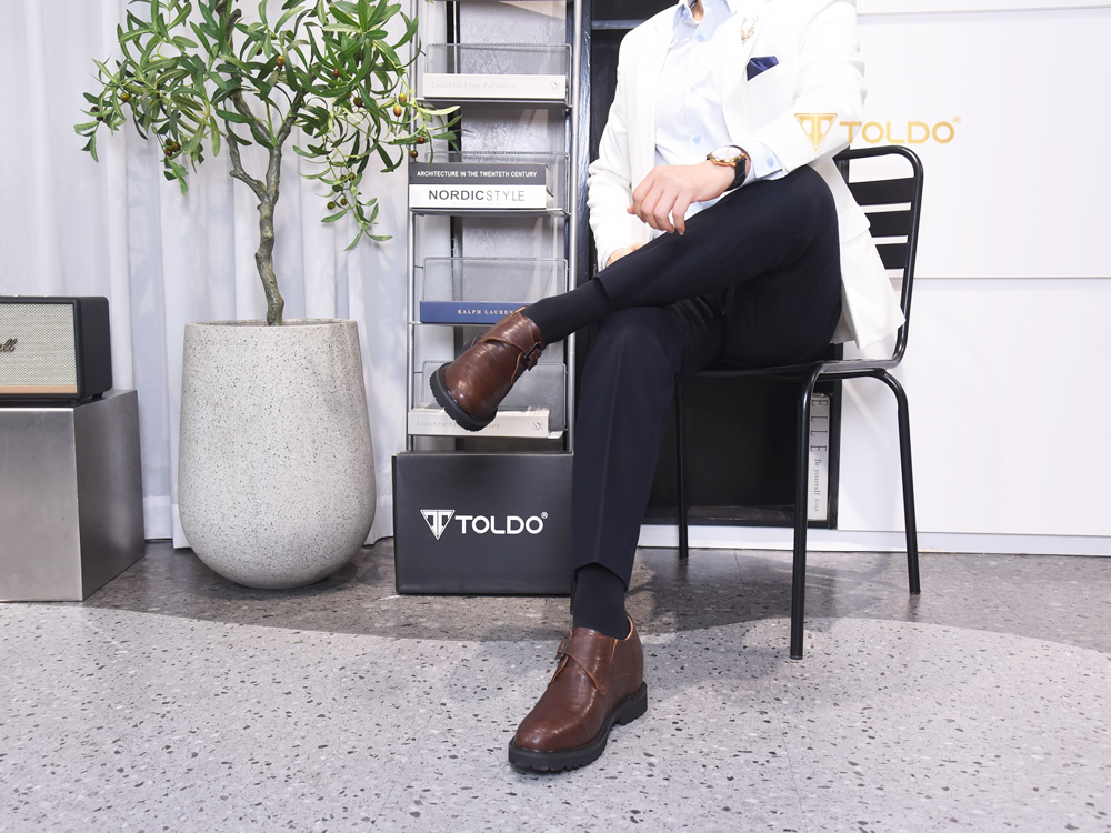 Giày tăng 10cm cho nam siêu nhẹ 16